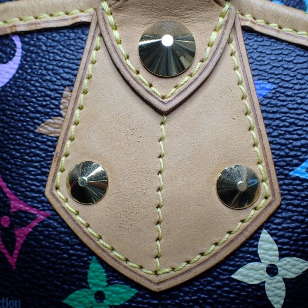 LV Black Multicolor Annie GM (shown live) - Picture 8 of 10